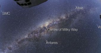 Annotated ESO Ultra HD Expedition image taken from the VLT, at the Paranal Observatory, in Chile