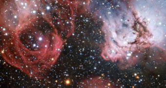 The star formation region NGC 2035 imaged by the ESO Very Large Telescope