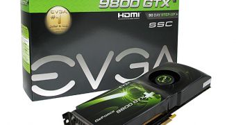 EVGA's e-GeForce 9800GTX  SSC Edition