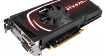 EVGA GeForce GTX 570 HD detailed