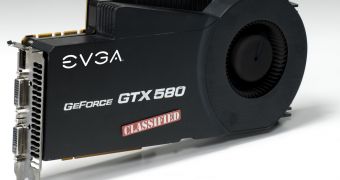 EVGA GeForce GTX 580 Classified graphics card