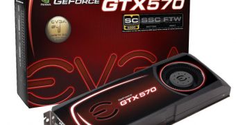 EVGA GeForce GTX 570 SuperClocked graphics card