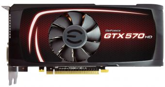 EVGA GeForce GTX 570 HD 2560MB graphics card