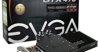 EVGA preps water-cooled GTX 470