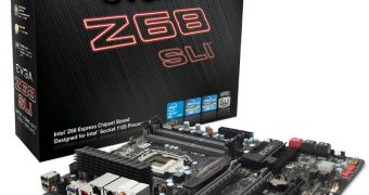 EVGA Z68 SLI motherboard
