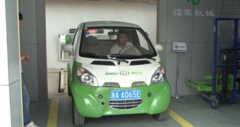 Hundreds of EVs "dispensers" will soon be up and running in the Chinese city of Hangzhou
