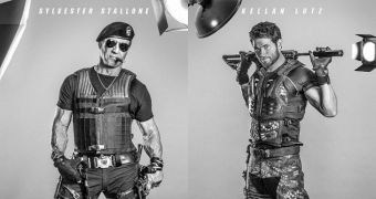 All the cast in “The Expendables 3” poses for character posters