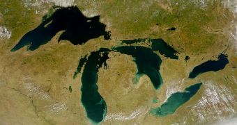 The melting of Lake Agassiz, which used to occupy central-northern America, is believed to be one of the potential causes for the Younger Dryas. The Great Lakes are remnants of Lake Agassiz