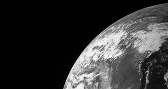 Earth seen by Juno