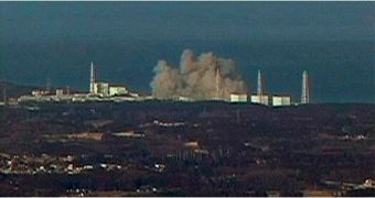 Hydrogen explosion at the Fukushima I Nuclear Power Plant, following the 8.9-magnitude tremor that struck Japan on March 11