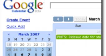 Google Calendar's interface