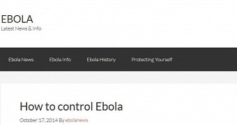 Ebola.com gets bought by weird company