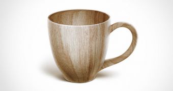 Mugs made from wood will hopefully soon hit the market