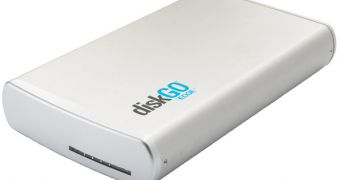 DiskGo portable hard disk drive