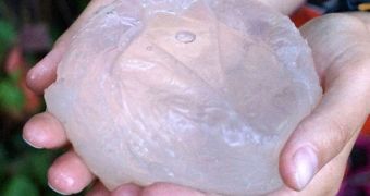 Edible water containers could one day hit the market