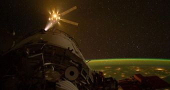 Edoardo Amaldi Spotlights the ISS in Amazing Image