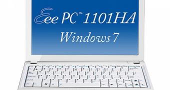 ASUS debuts Windows 7-powered Eee PC 1101HA-WP netbook