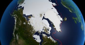 Three or four decades from now, ice sheets at the North Pole will disappear completely during the summer