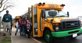 Electric school bus becomes operational in California