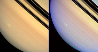 Comparison between the two longest electric storms on Saturn