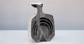 Nautile 3D printed electric tea kettle