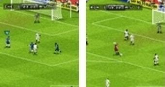 Screenshots from FIFA 08