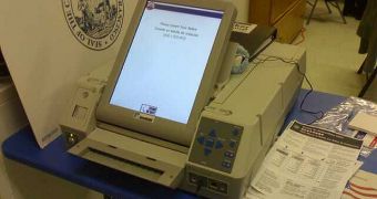 Diebold voting machine