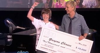 Ellen DeGeneres signs Greyson Chance to her newly founded eleveneleven record label