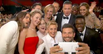 The infamous Oscar selfie is now reported to be worth one billion dollars