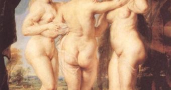"The Three Graces" by Rubens, from an epoch when chubby women were preferred