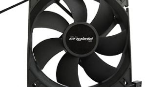 Englide's n.zero hydro 120 fan