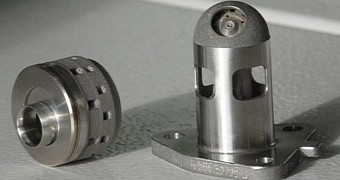Turbomeca 3D printed engine part