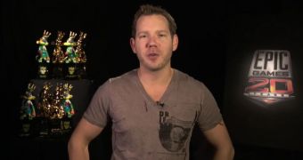 Cliff Bleszinski is teasing a new Epic Games project