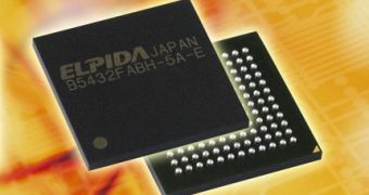 Elpida LPDDR2 memory chip