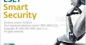 ESET's Smart Security - Firewall & Anti-Spam