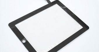 iPad (current generation) touch panel