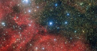 The star cluster NGC 6604 is shown in this image taken by the Wide Field Imager attached to the 2.2-meter MPG/ESO telescope, at the La Silla Observatory in Chile