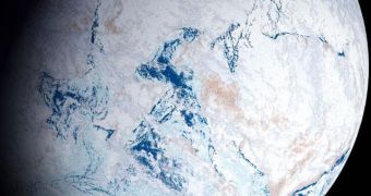 The Earth was mostly covered in ice for a period