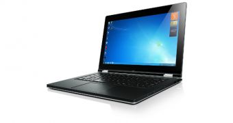 The IdeaPad Yoga, a sort of tablet/Ultrabook hybrid, is what Lenovo is set to go forward with