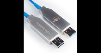 Cypress - EverPro U3C A0A0 - 100 USB 3.0 active optical cable
