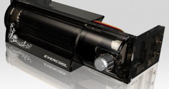 Evercool Cross Flow System Cooler Moves 100 CFM of Air