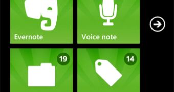 Evernote 2.1 for Windows Phone
