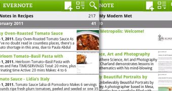 Evernote 2.6 for Android