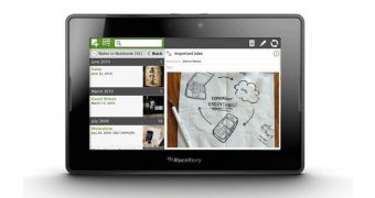 Evernote for BlackBerry PlayBook