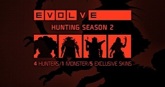 Evolve Hunting Season 2 Launches on June 23, Four Characters and One Monster Coming