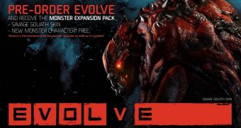 Evolve is available for pre-order right now
