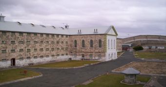 The main cell block of the former Freemantle Prison in Australia