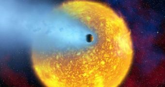 Exoplanet Is Being Vaporized by Its Parent Star