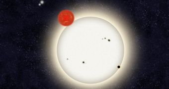 Exoplanet with Four Suns Found