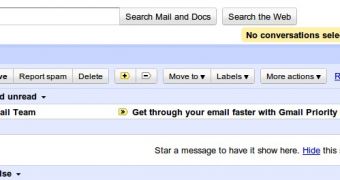 Gmail's Priority Inbox reduces time spent reading unimportant emails